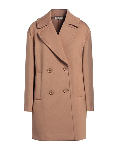 'S MAX MARA Coat Camel 96% Viscose, 4% Elastane