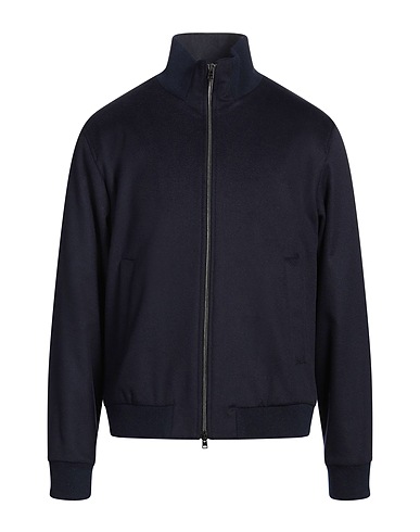 HERNO Jacket Midnight blue 72% Virgin Wool, 25% Polyamide, 3% Cashmere