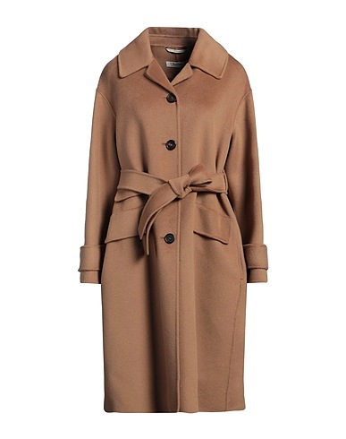 'S MAX MARA Cappotto Cammello 100% Lana Vergine