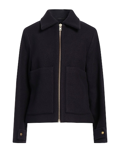 KASSL EDITIONS Jacket Midnight blue 72% Wool, 25% Nylon, 3% Cashmere