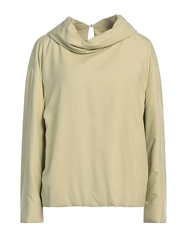 CARVEN Top Verde chiaro 100% Seta