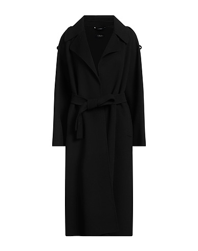 'S MAX MARA Cappotto Nero 100% Lana Vergine