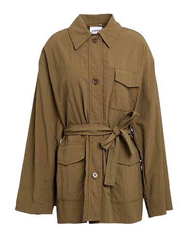 ASPESI Jacket Military green 100% Polyamide