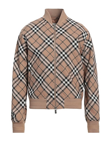 BURBERRY Cazadora Marrón 55% Poliéster, 45% Lana