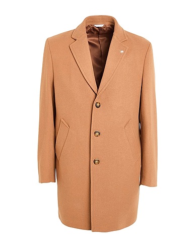 MANUEL RITZ Coat Camel 50% Wool, 40% Polyester, 10% Other Fibres