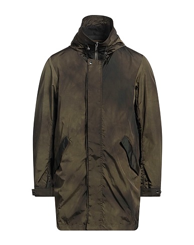 MOORER Full-length jacket Military green 100% Polyamide
