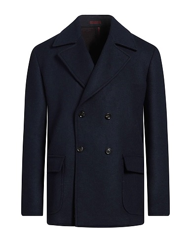 ANDREA BARBERI Caban e doppio petto Blu notte 60% Lana, 30% Poliestere, 5% Poliammide, 5% Altre Fibre