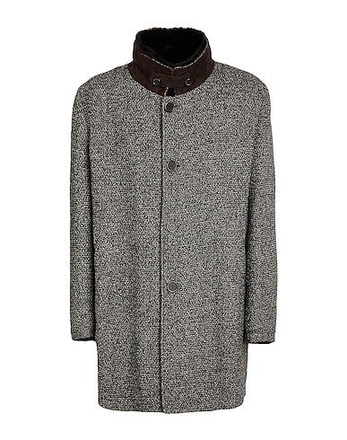 GMS-75 Coat Grey 34% Wool, 22% Polyamide, 16% Acrylic, 15% Polyester, 13% Mohair wool