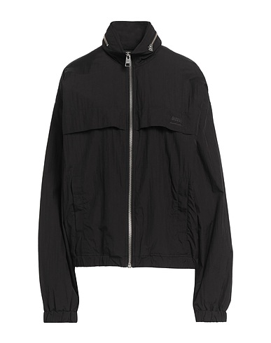AMI ALEXANDRE MATTIUSSI Jacke Schwarz 100% Polyamid