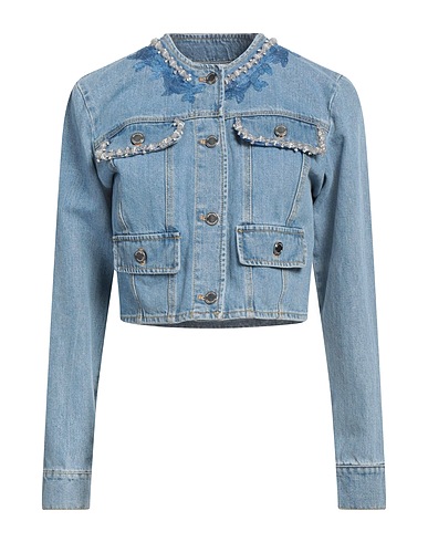 ERMANNO FIRENZE Jeansjacke Blau 100% Baumwolle