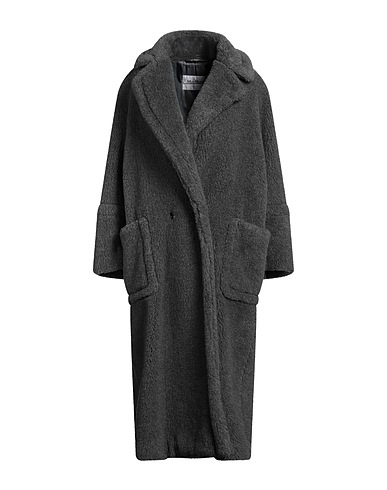 MAX MARA Teddy Coat SFILATA Grigio 44% Lana Vergine, 44% Lana di alpaca, 12% Seta
