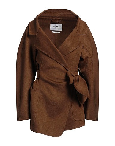 MAX MARA JACKEN & MÄNTEL SFILATA Braun 100% Kamelwolle