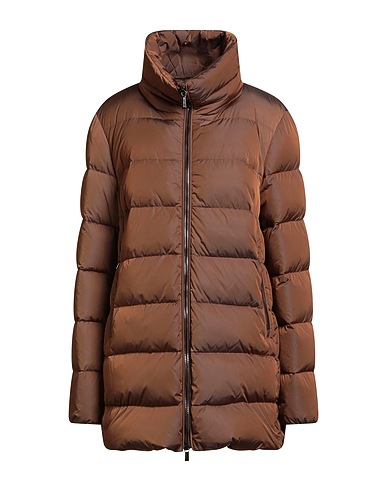 MOORER Shell  jacket Brown 100% Polyamide