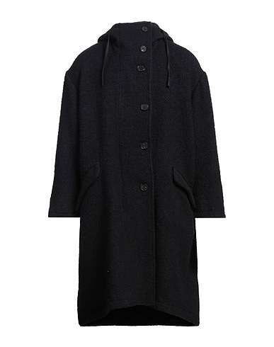 MASSIMO ALBA Coat Navy blue 100% Wool