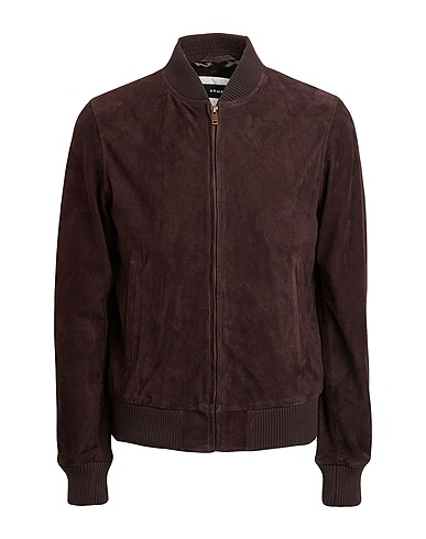 ARMA Bomber Dark brown 100% Goat skin