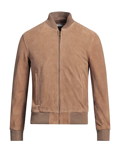 ARMA Bomberjacke Hellbraun 100% Ziegenleder