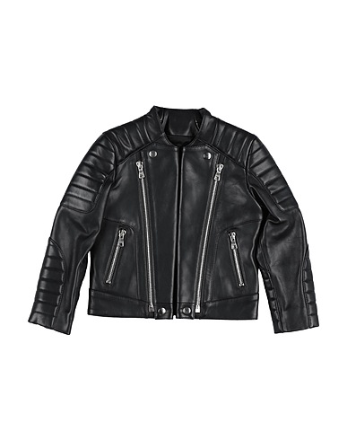 BALMAIN Jacket Black 100% Lambskin