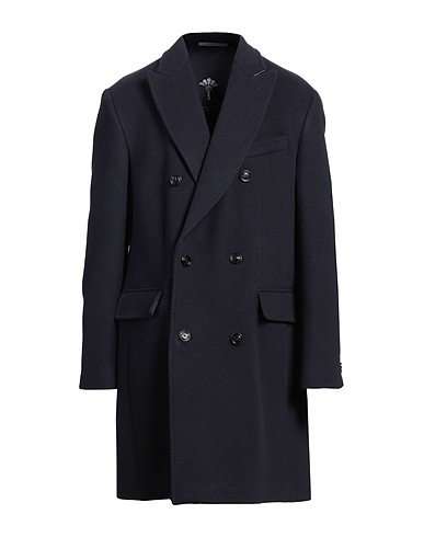 JOOP! Coat Midnight blue 70% Wool, 20% Polyamide, 10% Cashmere
