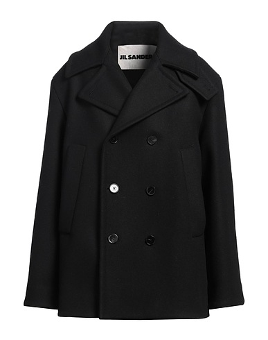 JIL SANDER+ Double breasted pea coat 100% Wool