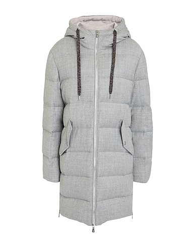 ELEVENTY Steppjacke Grau 98% Wolle, 1% Metallfaser, 1% Polyamid