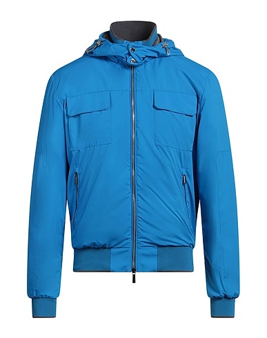 MOORER Jacket Azure 100% Polyester, Polyamide