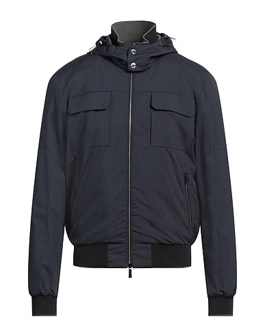 MOORER Giubbotto Blu navy 100% Poliestere, Poliammide