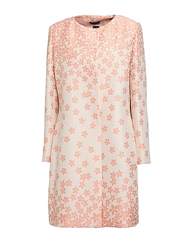 CINZIA ROCCA Manteau long 46% Coton, 27% Acétate, 26% Polyester, 1% Polyamide