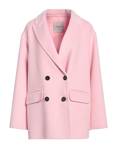 LA PERLA Caban e doppio petto Rosa 50% Lana, 50% Poliestere