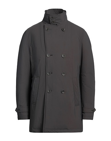HERNO Shell jacket Grey 87% Polyamide, 13% Elastane
