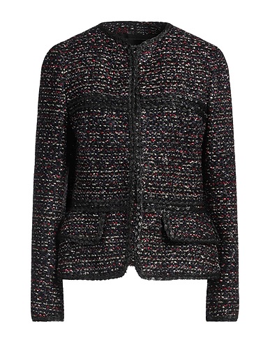 GIAMBATTISTA VALLI Jacket Black 43% Acrylic, 33% Polyester, 19% Polyamide, 5% Cotton