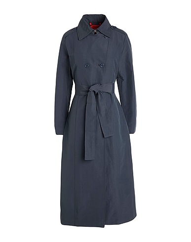 MAX&Co. Double breasted pea coat MILONG
 Midnight blue 65% Cotton, 35% Polyamide