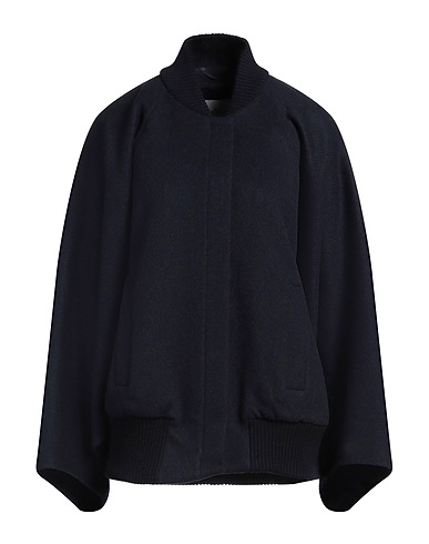 MAX MARA Bomber SFILATA Midnight blue 100% Wool