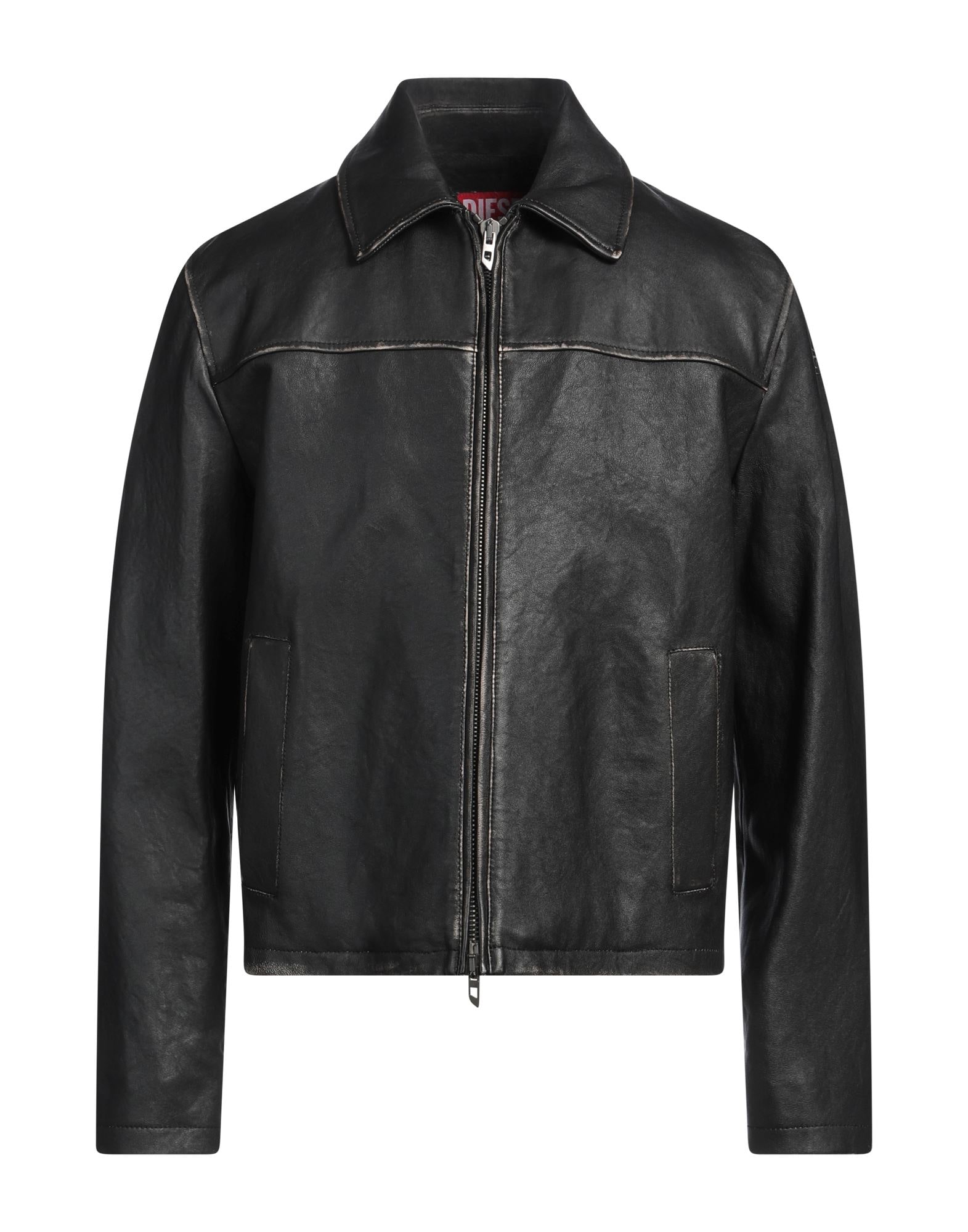 DIESEL ディーゼル ブルゾン(その他) 黒 M 0277725M0090 DIESEL | ブルゾン ブラック メンズ | YOOX