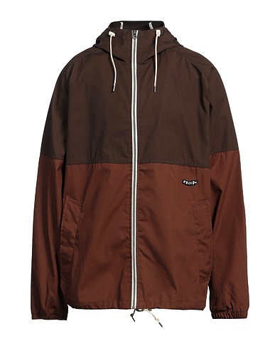 VOLCOM Jacke Braun 65% Polyester, 35% Baumwolle