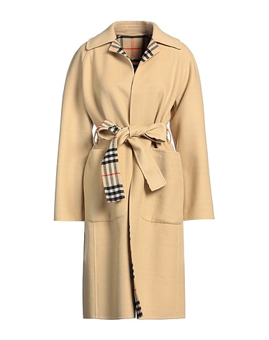BURBERRY Coat Beige 100% Wool