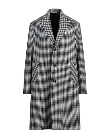 LARDINI Coat Deep teal 95% Wool, 5% Cashmere