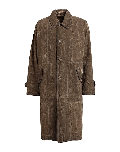 UMA WANG Full-length jacket Khaki 100% Cotton