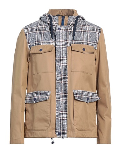 HERNO Jacket Camel 74% Linen, 26% Polyamide, Cotton