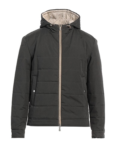 ELEVENTY Shell  jacket Lead 45% Cotton, 39% Polyester, 16% Polyamide