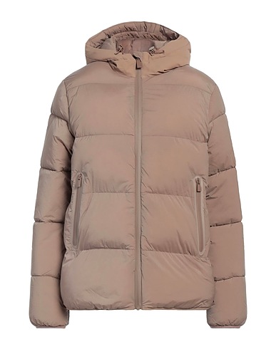 SUNS BOARDS Shell jacket Beige 88% Nylon, 12% Elastane