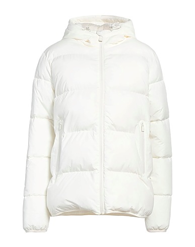 SUNS BOARDS Shell jacket Cream 88% Nylon, 12% Elastane