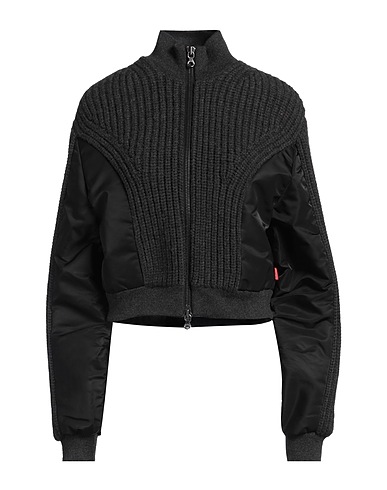 DIESEL Bomber Charcoal 100% Wool, Polyamide