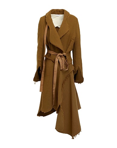 NICCOLÒ PASQUALETTI Coat Khaki 100% Virgin Wool