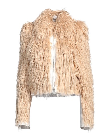 DRIES VAN NOTEN Fausse fourrure Beige 50% Coton, 40% Modacrylique, 10% Acétate