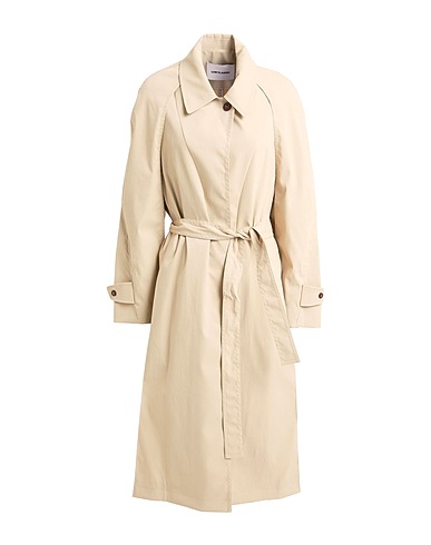LOW CLASSIC Full-length jacket Beige 100% Polyester