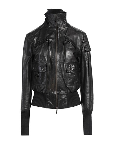 PATRIZIA PEPE Jacket Black 100% Leather