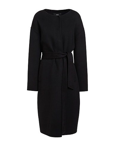 ARMA Coat Black 100% Wool