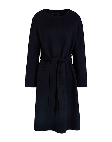 ARMA Coat Navy blue 100% Wool