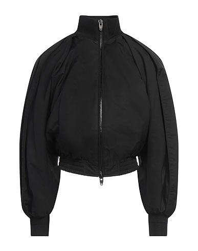 JUUN.J Bomber Black 100% Polyester, Polyurethane