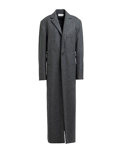 GAUCHERE Lange Jacke Braungrau 100% Schurwolle